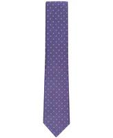 Calvin Klein Men's Herringbone Star-Dot Tie