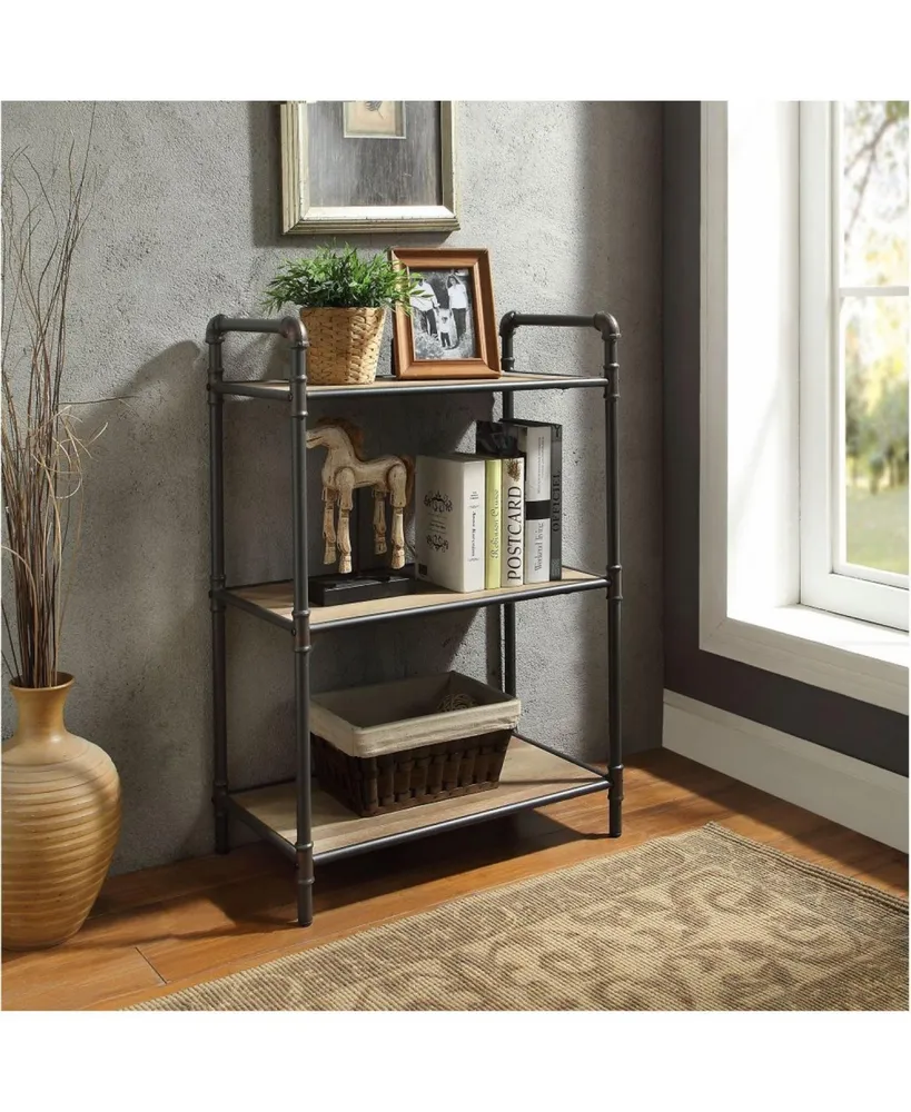 Simplie Fun Itzel Bookshelf In Oak & Sandy