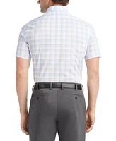 Van Heusen Men's Slim-Fit Flex Collar Short-Sleeve Dress Shirt