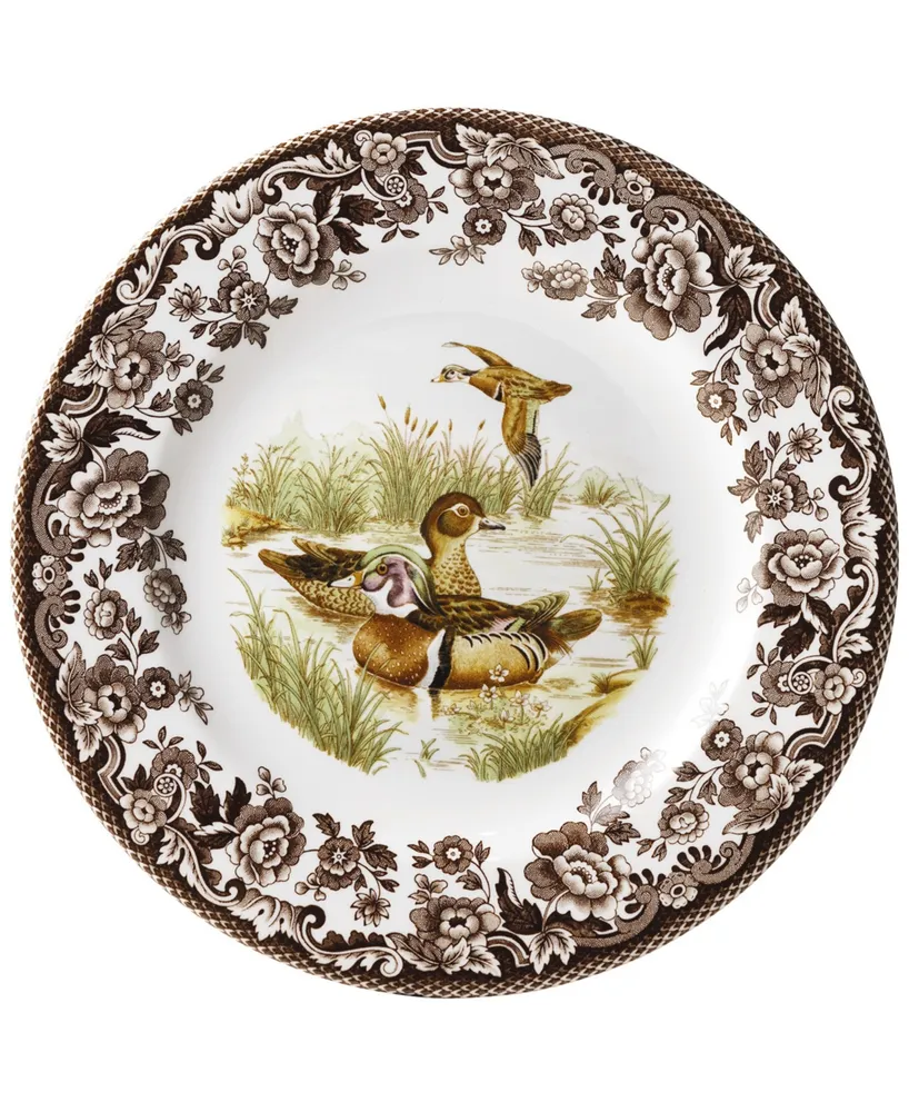 Spode Woodland Wood Duck Dinner Plate