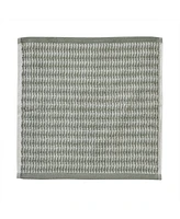 Skl Home Long Borough Turkish Cotton 4 Piece Washcloth Set, 12" x