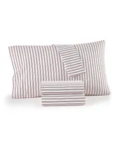 Charter Club Damask Designs 550 Thread Count Holiday Cotton 3-Pc. Sheet Set, Twin, Exclusively at Macy's