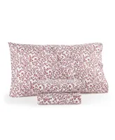 Charter Club Damask Designs 550 Thread Count Holiday Cotton 3-Pc. Sheet Set, Twin, Exclusively at Macy's