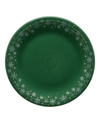 Fiesta Jade Snowflake Dinner Plate