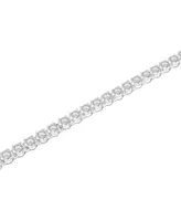 Diamond Tennis Bracelet (5 ct. t.w.) in 14k White or Yellow Gold, Created for Macy's