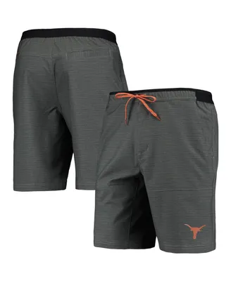 Men's Columbia Gray Texas Longhorns Twisted Creek Omni-Shield Shorts