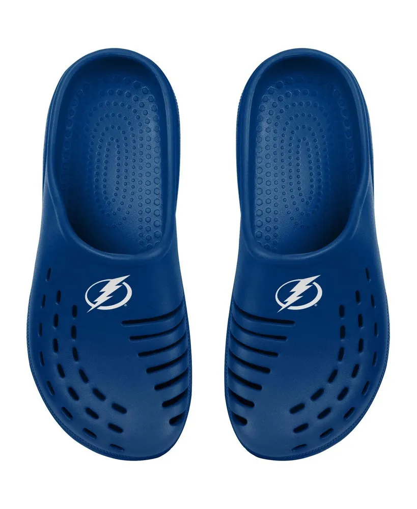 Youth Boys and Girls Foco Blue Tampa Bay Lightning Sunny Day Clogs