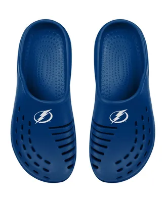 Youth Boys and Girls Foco Blue Tampa Bay Lightning Sunny Day Clogs