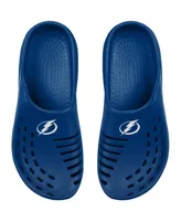 Youth Boys and Girls Foco Blue Tampa Bay Lightning Sunny Day Clogs