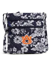 Women's Vera Bradley Auburn Tigers Rain Garden Triple-Zip Hipster Crossbody Bag