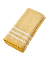 Skl Home Mid Century Solid Cotton 2 Piece Hand Towel Set, 26" x 16"