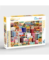 Crowded 1000 Piece Jigsaw Puzzle