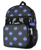 Nasa Meatball Logo Backpack Lunch Bag Water Bottle Squishy Toy Ice Pack 5 Pc Mega Set