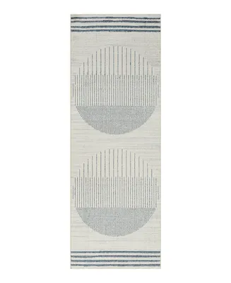 Surya Lillian Machine Washable LLL2315 2'7" x 7'3" Runner Area Rug