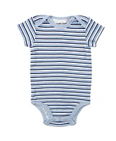 Luvable Friends Baby Boys Cotton Bodysuits 5pk