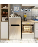 Refrigerator Small Freezer Cooler Fridge Compact 3.2 cu ft. Unit