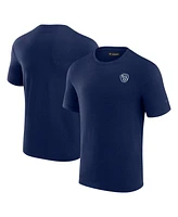 Men's Fanatics Signature Navy Milwaukee Brewers Modal Short Sleeve T-shirt