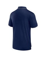 Men's Fanatics Signature Navy Chicago Bears Pique Polo Shirt