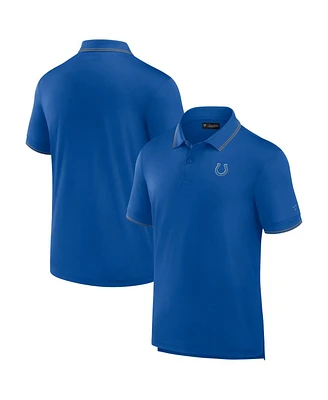 Men's Fanatics Signature Royal Indianapolis Colts Pique Polo Shirt