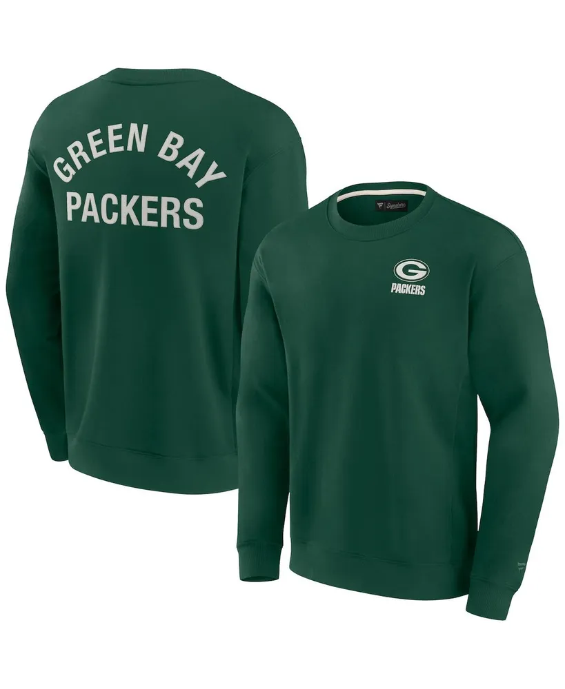 Green Bay Packers Neutral Colour Logo Crew Sweatshirt - Womens