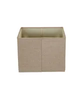 Open Bin, Set of 2, Latte