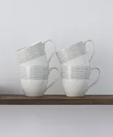 Noritake Hammock Mugs, Set of 4