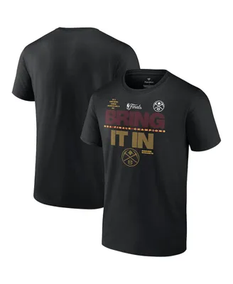 Men's Fanatics Black Denver Nuggets 2023 Nba Finals Champions Hometown Originals Technical T-shirt