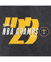 Men's Fanatics Charcoal Denver Nuggets 2023 Nba Finals Champions Backboard T-shirt