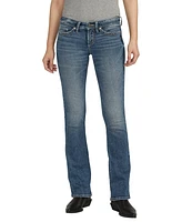 Silver Jeans Co. Women's Tuesday Low Rise Slim Bootcut Jeans