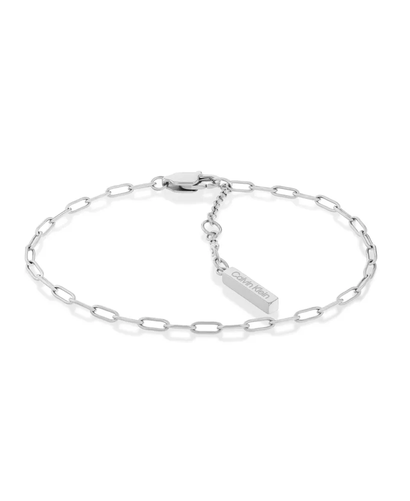 Calvin Klein Women's Stainless Steel Chain Bracelet Gift Set, 3 Piece