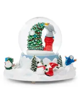 5.7" H Musical Gnome Dome, Rotating