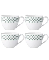 Noritake Hammock Cups, Set of 4