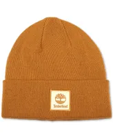 Timberland Women's Classic Tonal Patch Cuffed Beanie