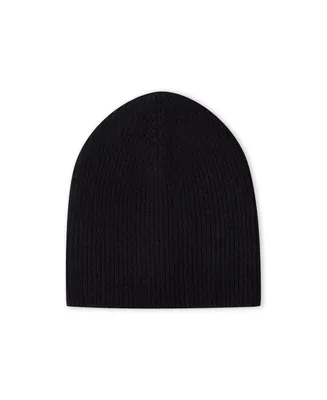 Style Republic Men's Ribbed Beanie, 100% Cashmere, Soft & Stretchy, Warm Hat for Winter