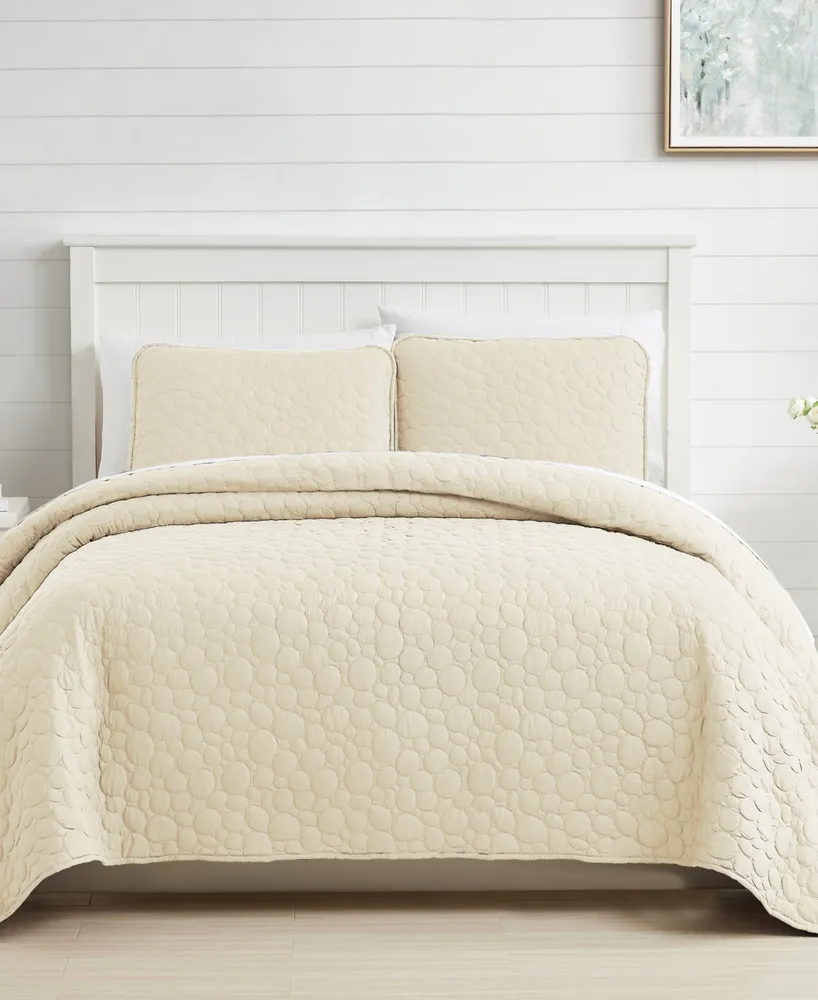 Southshore Fine Linens Pebbles Piece Quilt Set