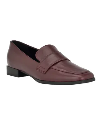 Calvin Klein Women's Tadyn Square Toe Slip-On Casual Loafers