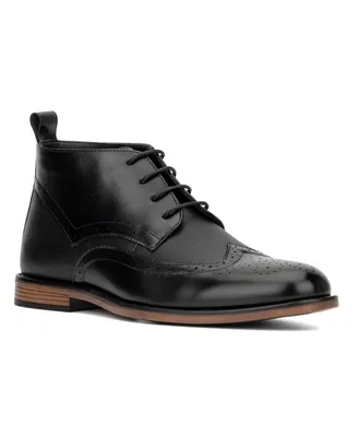 New York & Company Men's Faux Leather Luciano Boots
