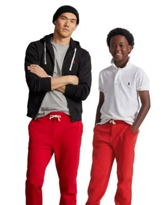 Polo Ralph Lauren Mens Boys Fleece Jogger Pants Collection