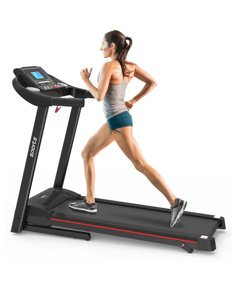 Simplie Fun Fitshow App Home Foldable Treadmill with Incline, Folding  Treadmill for Home Workout, Electri