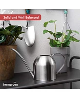 Homarden 30 oz. Stainless Steel Watering Can