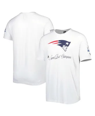 Men's New Era White England Patriots Historic Champs T-shirt