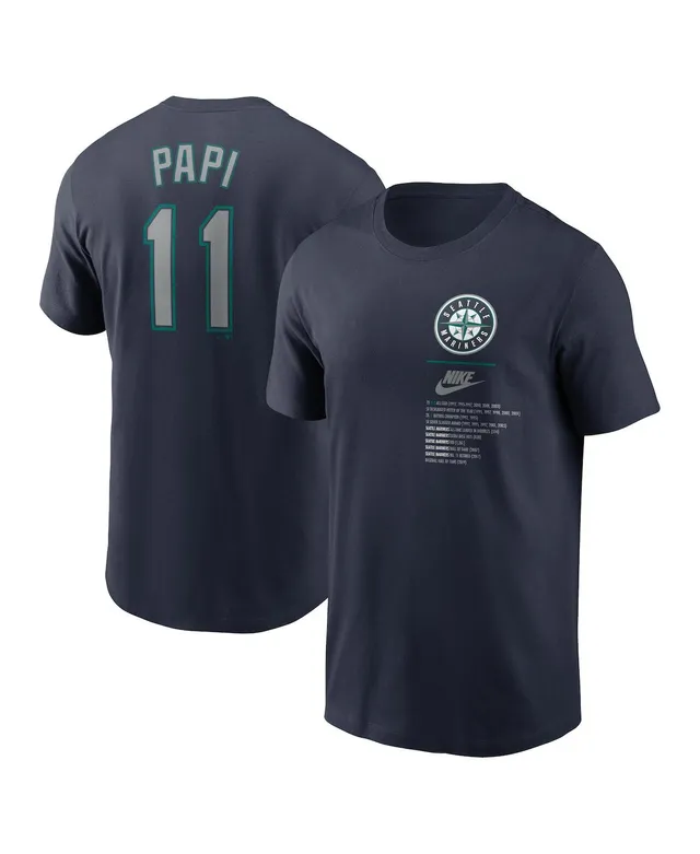 Nike Randy Johnson Seattle Mariners Legend Name And Number T-shirt