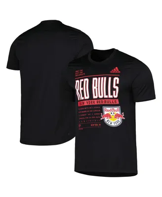Men's adidas Black New York Red Bulls Club Dna Performance T-shirt