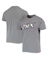 Men's and Women's Sportiqe Heathered Gray Phoenix Mercury Pride Tri-Blend T-shirt