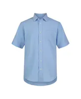 Nautica Big Boys Uniform Short Sleeve Performance Woven Shirt