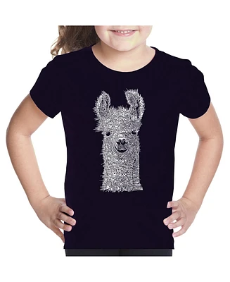 Big Girl's Word Art T-shirt