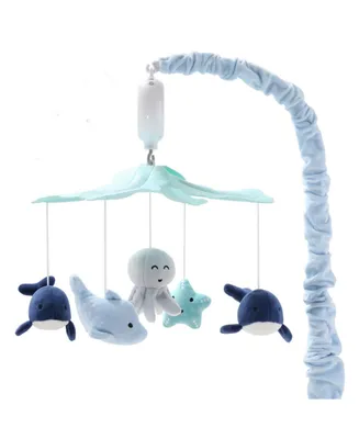 The Peanutshell Sealife Baby Musical Crib Mobile, 12 Lullabies