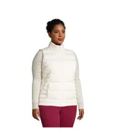 Lands' End Plus Size Down Puffer Vest