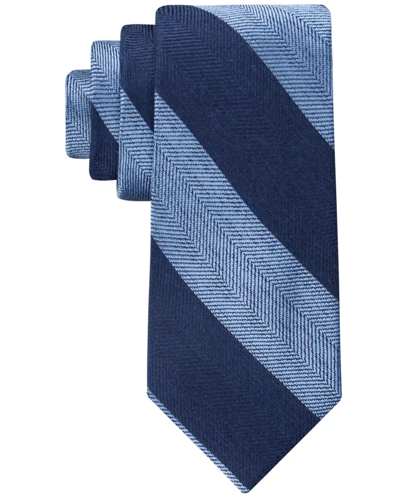 Tommy Hilfiger Men's Herringbone Stripe Tie
