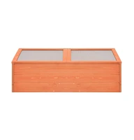 vidaXL Greenhouse Wood 39.4"x19.7"x13.4"